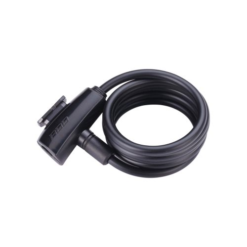 BBB Cycling kerékpáros spirál lakat BBL-61 QuickSafe, 8mmx150cm, fekete