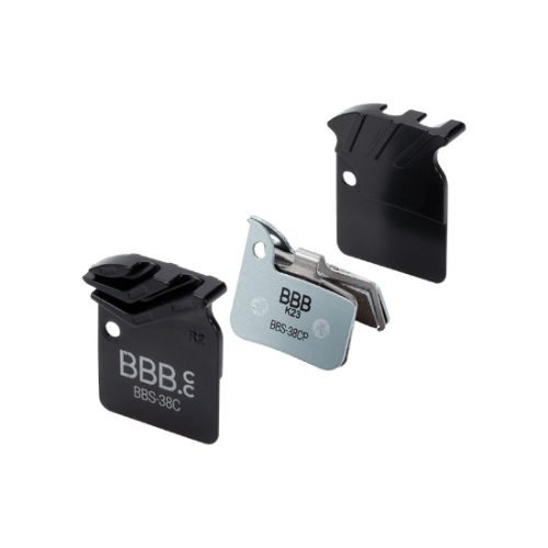 BBB Cycling kerékpáros hűtőbordás tárcsafék betét BBS-38C DiscStop Coolfin, hűtőborda + betét együtt, Sram Road kompatibilis