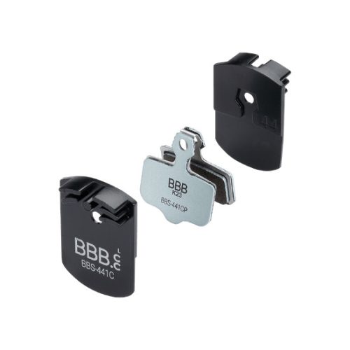 BBB Cycling kerékpáros hűtőbordás tárcsafék betét BBS-441C DiscStop Coolfin, hűtőborda + betét együtt, Avid Elixir kompatibilis