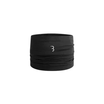   BBB Cycling kerékpáros téli sál BBW-496 MerinoTube, fekete, egy méret