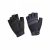 BBW-59 kerékpáros kesztyû HighComfort emlékezõ szivacsos, fekete S