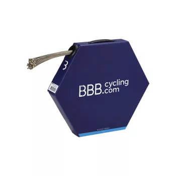   BBB Cycling kerékpáros váltóbovden BCB-36 SpeedWire, polírozott-rozsdamentes acél, előre feszített, Shimano/SRAM kompatibilis, 1.1mmx2350mm, arany