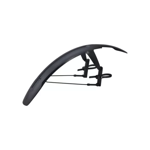 BBB Cycling kerékpáros első sárvédő BFD-66F DiscGuard Plus, 28/29", gyorskioldós, Gravel kompatibilis, fekete
