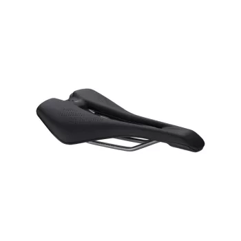   BBB Cycling kerékpáros nyereg BSD-142 Echelon, unisex, sportos kerékpározási testtartáshoz, 155mm széles, fekete