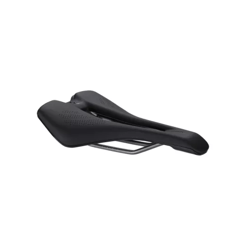 BBB Cycling kerékpáros nyereg BSD-142 Echelon, unisex, sportos kerékpározási testtartáshoz, 155mm széles, fekete