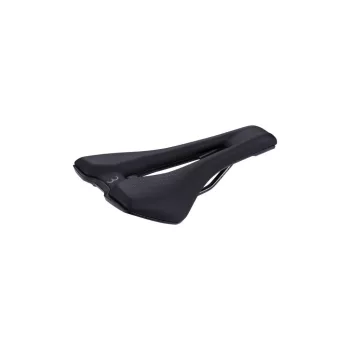   BBB Cycling kerékpáros nyereg BSD-156 Echelon Comfort, unisex, sportos kerékpározási testtartáshoz, 145mm széles, fekete
