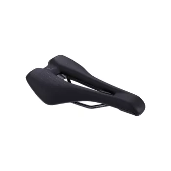   BBB Cycling kerékpáros nyereg BSD-158 Echelon Comfort, unisex, sportos kerékpározási testtartáshoz, 165mm széles, fekete