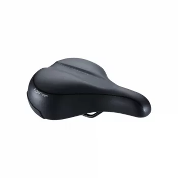   BSD-93 kerékpáros nyereg Meander Relaxed Special PU, 205x270mm, fekete