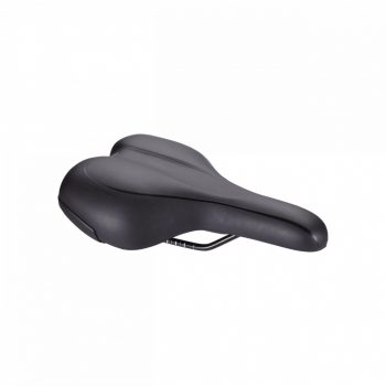   BSD-91 kerékpáros nyereg Meander Active 170 Special PU, 170x270mm, fekete