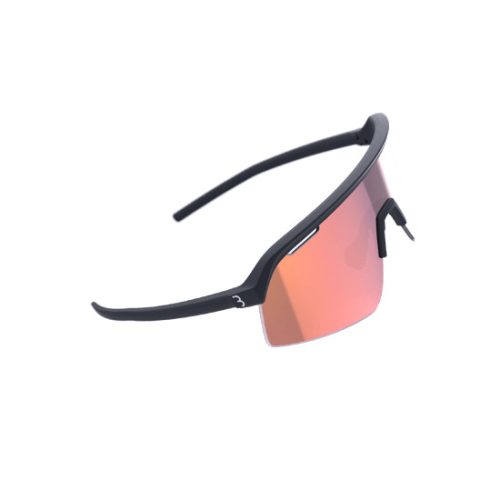 BBB Cycling kerékpáros sportszemüveg BSG-81 Valor Flux, matt fekete keret / HighContrast Flux MLC piros lencsékkel