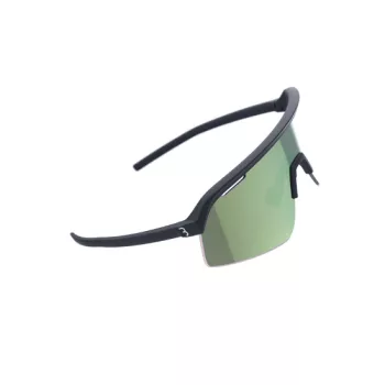   BBB Cycling kerékpáros sportszemüveg BSG-81 Valor Flux, matt fekete keret / HighContrast Flux MLC zöld lencsékkel
