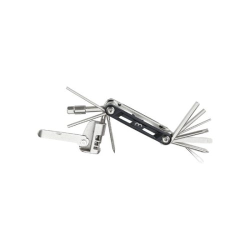 BBB Cycling kerékpáros szerszám - marokszerszám BTL-141TL Maxifold, 14 funkció, láncbontóval, gumileszedővel és tubeless javítószettel, fekete