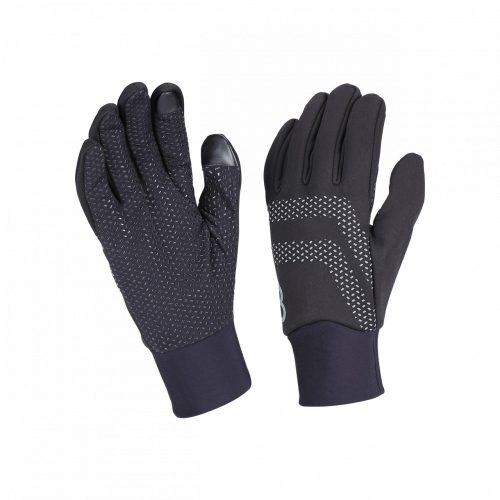 BWG-33 kerékpáros téli kesztyû "RaceShield WB 2.0" fekete XXL