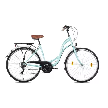   Csepel Velence Kerékpár 28" 7sp Türkiz, női, 19"