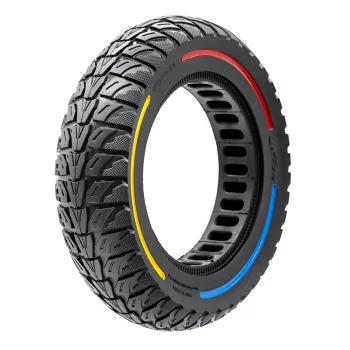 Tömör gumiabroncs 10x2.75-6.5 [Cityneye] - háromszínű