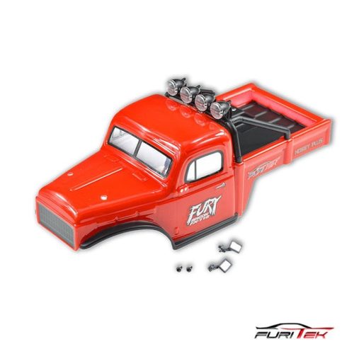 Fury Wagon kaszni FX118-as Furitekhez, piros
