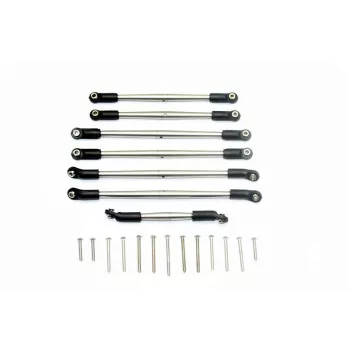   ROZSDAMENTES ACÉL ÁLLÍTHATÓ FELSŐ ÉS ALSÓ FUTÓMŰRUDAK - 20 DB GPM TRX TRX4 DEFENDER