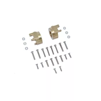   RÉZ HÁTSÓ DIFIMŰ RÖGZÍTŐK (TÖBB POZICIONÁLÓ LYUK) - 28 DB GPM TRX TRX4 DEFENDER BRONCO BLAZER G500 KÉSZLET