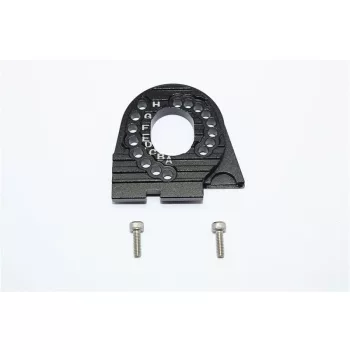   ALUMÍNIUM MOTOR RÖGZÍTŐLEMEZ HŰTŐBORDA LAMBÁKKAL - 3 DB-OS KÉSZLET GPM TRX TRX4 DEFENDER TRX6 fekete