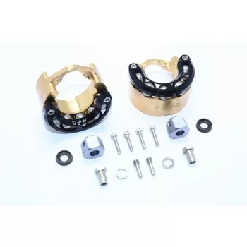   RÉZ KERÉKCSÚKLÓ TENGELYSÚLY, könnyűfém tetővel+9 HEX -16 db-os fekete GPM TRX TRX4 DEFENDER TRX6