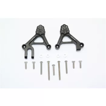   Alumínium Állítható Első Lengéscsillapító Tartó - 15Db Szett Fekete