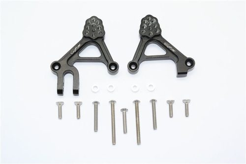 ALUMINUM ADJUSTABLE FRONT DAMPER MOUNT-15PC SET black