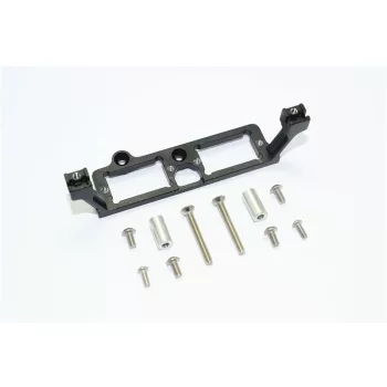   ALU ELSŐ&HÁTSÓ DIFFERENCIÁLMŰ ZÁR SZERVÓ RÖGZÍTÉS - 11 RÉSZES KÉSZLET GPM TRX TRX4 DEFENDER TRX6 fekete