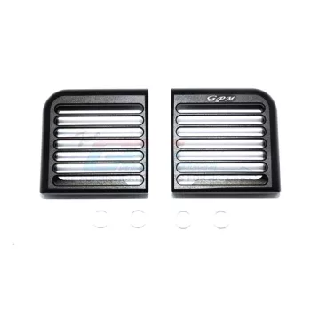   Alumínium fényszóróvédő rács, vízszintes, fekete, GPM TRX TRX4 Defender