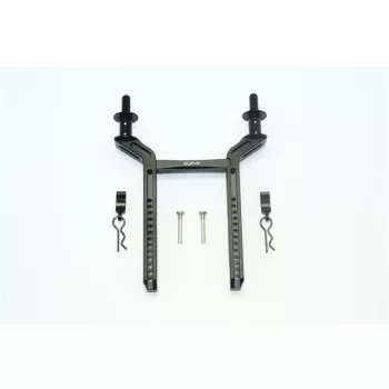   ALUMÍNIUM HÁTSÓ KAROSSZÉRIA RÖGZÍTŐ ELEM - 5 RÉSZES KÉSZLET fekete GPM TRX TRX4 DEFENDER TRX6