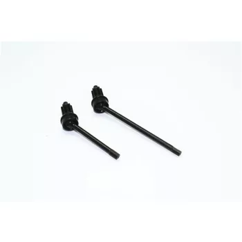   ACÉL #45 CVD ELSŐ - 2 RÉSZES KÉSZLET, fekete GPM TRX TRX4 DEFENDER TRX6