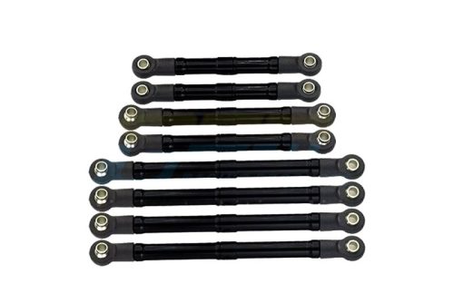 Spurstangen-Set 6061-T6 Aluminium schwarz