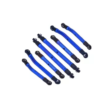   Pecíziós állítható összekötő készlet 6061-T6 alumínium kék GPM TRX-4M High-Trail-hez