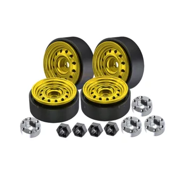   SLVR Beadlock 1.0 12 lyukú alumínium arany felni 26.1x13.2mm (4 GPM TRX-4M, SCX24)