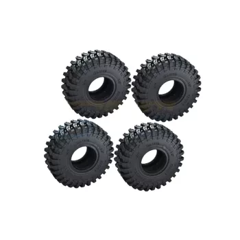   Nagy tapadású 1.0-s gumiabroncsok 62x20,5 mm-es betétekkel (4 GPM TRX-4M, SCX24)