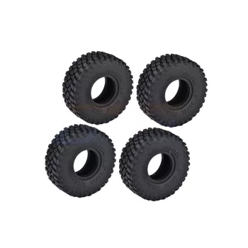   Nagy tapadású 1.0-s gumiabroncsok 55x22 mm-es betétekkel (4 GPM TRX-4M, SCX24)