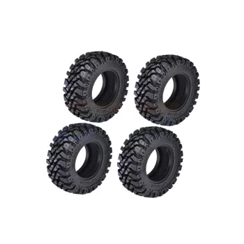   Nagy tapadású 1.33-as gumiabroncsok 64x24 mm-es betétekkel (4 GPM TRX-4M, SCX24)