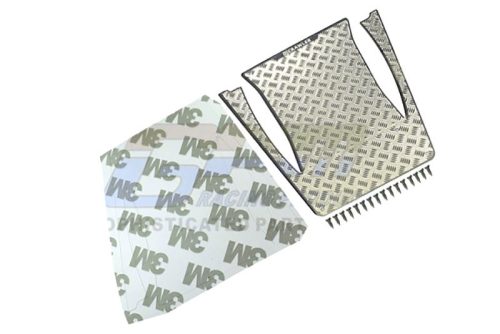 Motorhaube Metall-Schutz silber