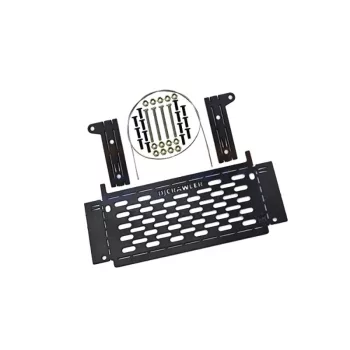 Kemping-asztal Fém Fekete