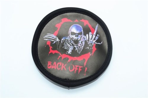SKELETON PRINT SPARE TIRE COVER-1PC black