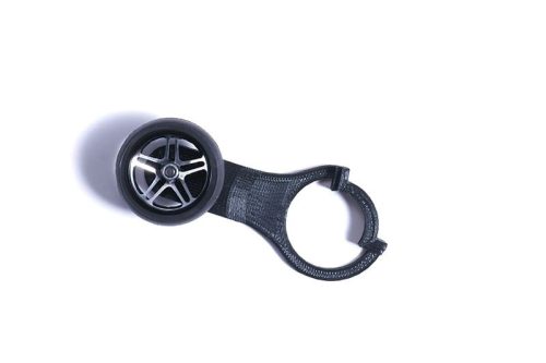 TQi TRANSMITTER EXTENDED STEERING WHEEL FOR TRX4 -1PC black