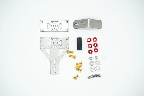 STAINLESS STEEL SPARE TIRE SUPPORT MOUNT 1/10 CRAWLERS -3PCS