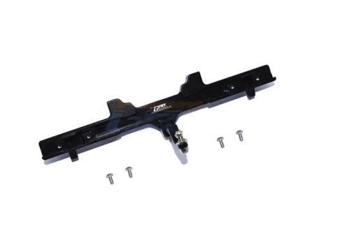Bumper hinten Aluminium schwarz