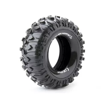   CR-Rowdy 1.9 szuperlágy gumik betéttel (1pár) LOUISE 1/10 Crawler (M121xSZ49mm)