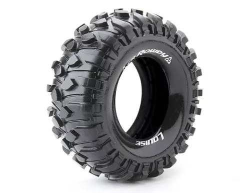 CR-Rowdy 1.9 szuperlágy gumik betéttel (1pár) LOUISE 1/10 Crawler (M121xSZ49mm)