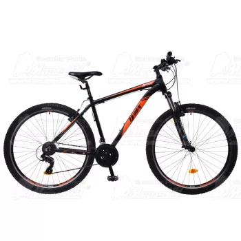   YNX Kerékpár 29" 21 seb. 19" váz matt black- UV orange MAN ARCTIC- MTB, V-fék ( súly: 15,5 kg)