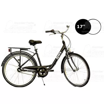   YNX Kerékpár 26" 3 seb. 17" váz black UNISEX CARIBBEAN- CITY ( súly: 14,7 kg)