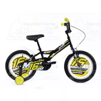 LYNX Kerékpár 16" 10" váz green KID-MUSTANG