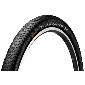   Continental MTB gumiabroncs kerékpárhoz 50-584 Double Fighter III 27,5x2,0 fekete/fekete, reflektoros