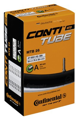 Continental belsõ tömlõ kerékpárhoz 47/62-559 MTB 26 A40 dobozos (Egységkarton: 25 db) (Min. rendelési egység: 10 db)