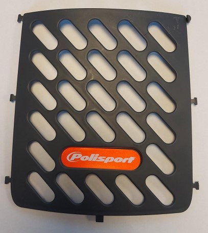 Polisport hátsó műanyag háló - Guppy Maxi gyerekülésekhez, sötétszürke